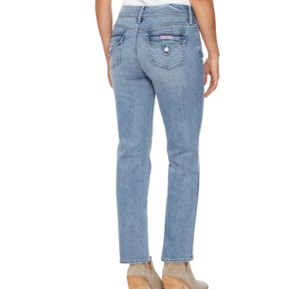 Hudson Los Angeles Women's Slim Straight Leg Jeans Blue Size 14/34 - Picture 3 of 9
